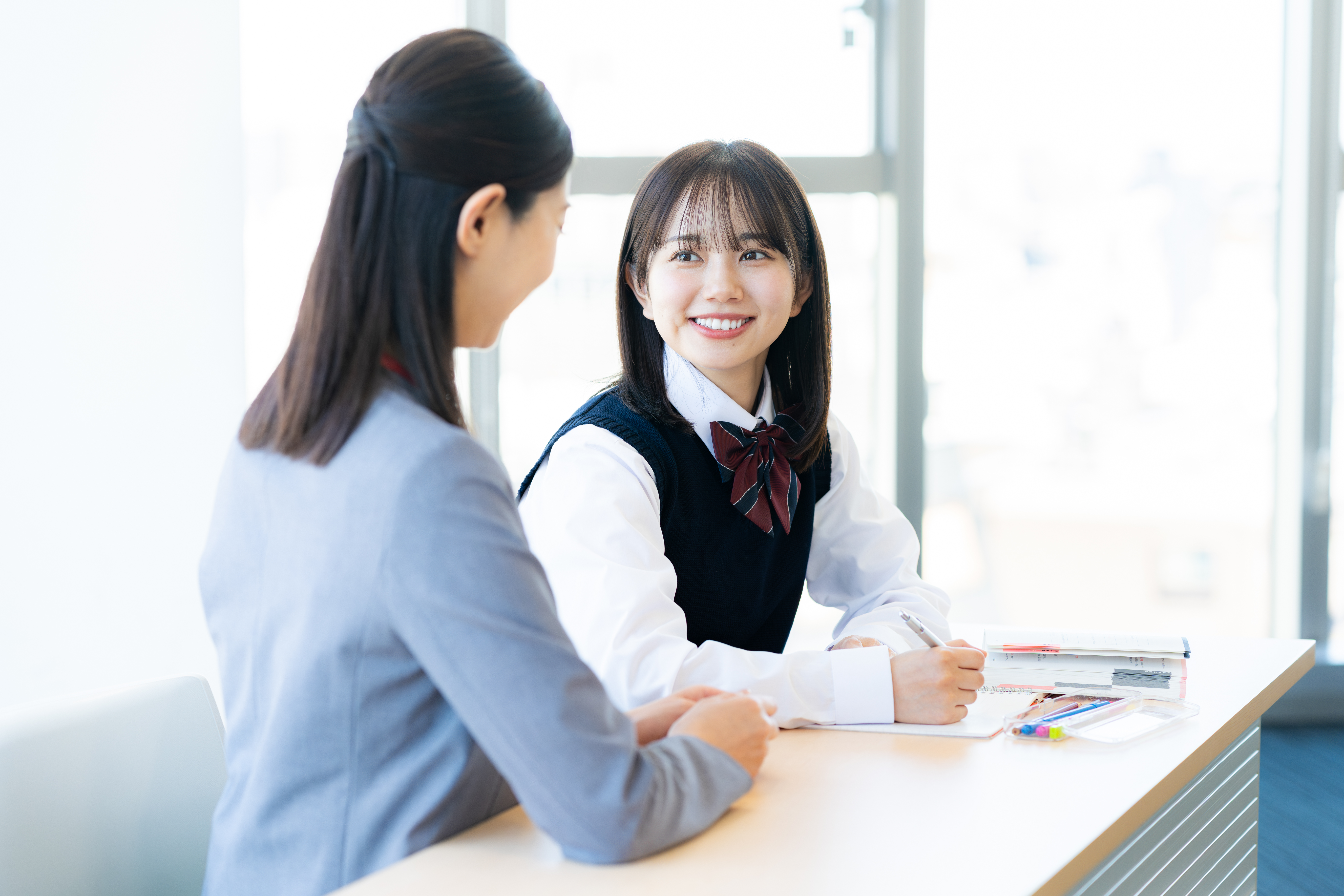 試験対策の様子